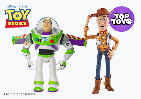 Disney Toy Story Ultimate Action Woody / Buzz Lightyear Interactive Toy