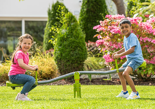 Spinning Seesaw with 360 rotation