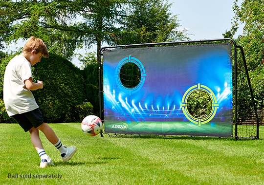 8ft x 5ft Arena Sports Goal with Target