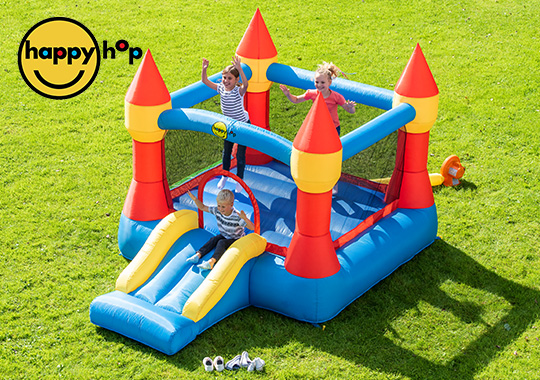 Happy Hop Bouncy Castle with Slide