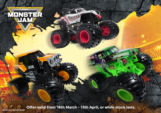 1:24 Monster Jam Single Trucks