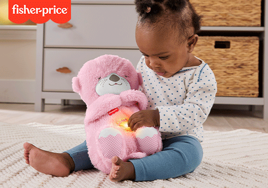 Fisher-Price Soothe 'n Snuggle Otter/ Pink