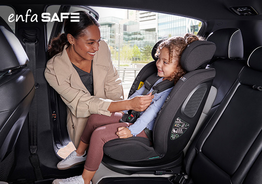 Enfasafe Rubex i-Size ISOFix R129 Car Seat Black