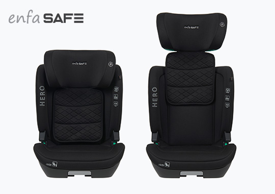 EnfaSafe Hero i-Size ISOFix R129 High-Back Booster Seat
