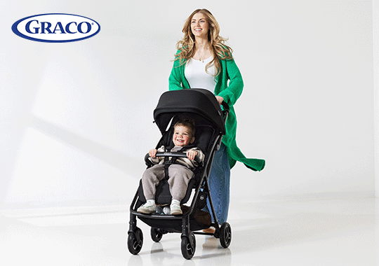 Graco Miravi Compact Stroller Stormy Blue/ Black