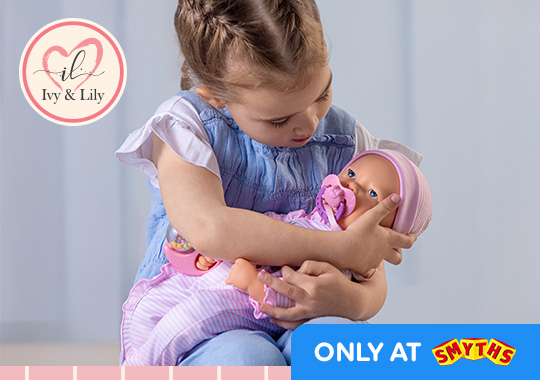 Ivy & Lily Baby Emma Expressions Doll 42cm
