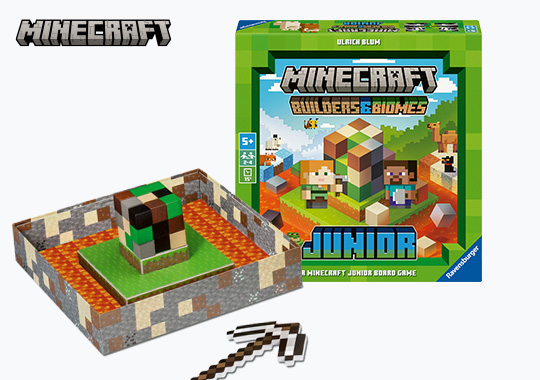 Ravensburger Minecraft Builders & Biomes Junior Board Game