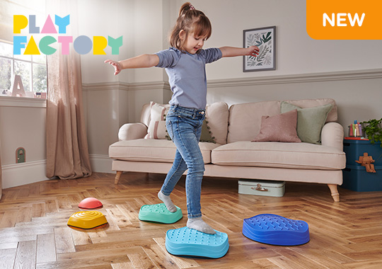 Play Factory Mountain Stepping Stones 5 Pack