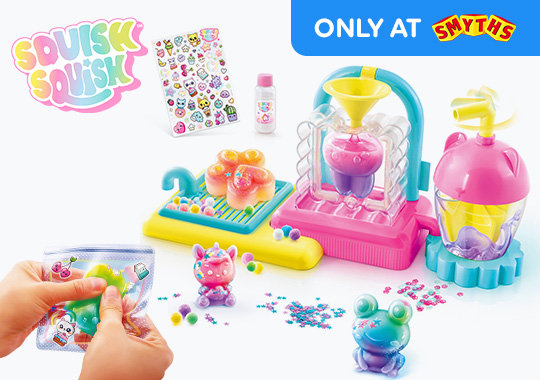 Squish Squish DIY Mega Squishy Factory Playset