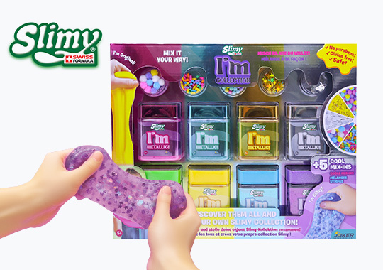 Slimy Collection 8 Pack Metallic Slime