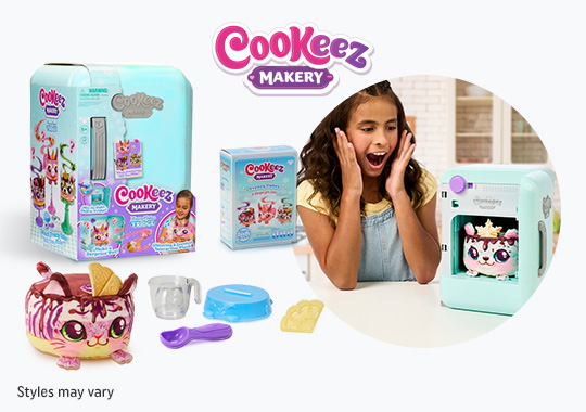 Cookeez Makery Fridge Freezy Cakez Plush Playset Assortment