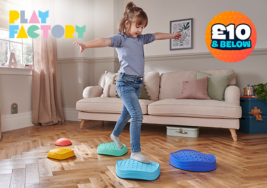 Play Factory Mountain Stepping Stones 5 Pack