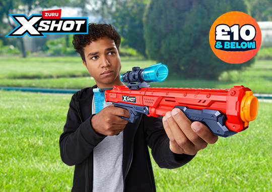 XSHOT by ZURU Excel Hawk Eye Blaster with 16 Darts