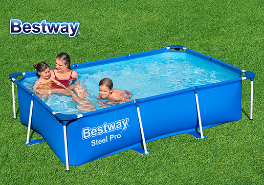 Bestway Pool Steel Pro Above Ground Rectangular 8.5ft