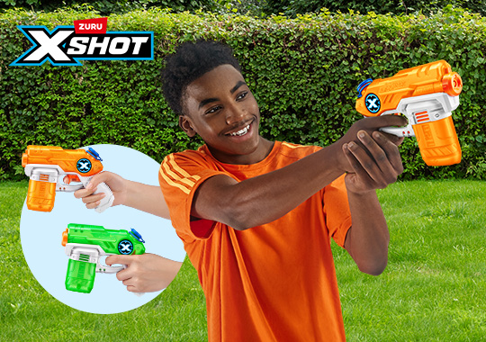XSHOT Water by ZURU Stealth Soaker Water Blaster 4 Pack