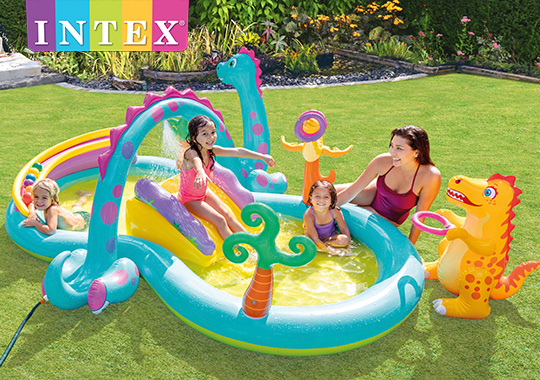 Intex Dinoland Paddling Pool Play Centre