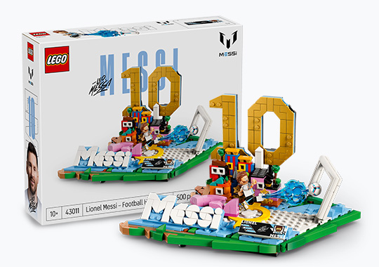 LEGO Editions 43011 Football Highlights Lionel Messi Set