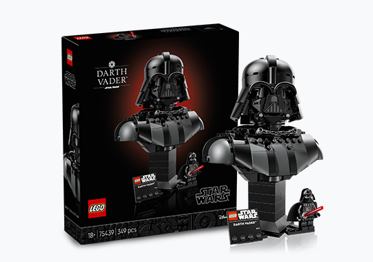 LEGO Star Wars 75439 Darth Vader Bust Set for Adults