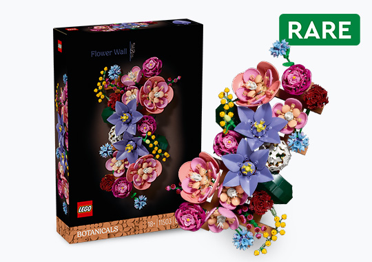 LEGO Botanicals 11503 Flower Wall Set for Adults