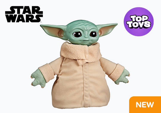 Star Wars The Mandalorian and Grogu Action Buddy Grogu Interactive Toy