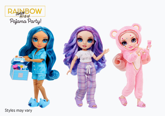 Rainbow High Junior High PJ Party Dolls
