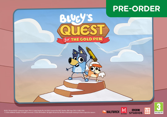 Bluey's Quest for the Gold Pen