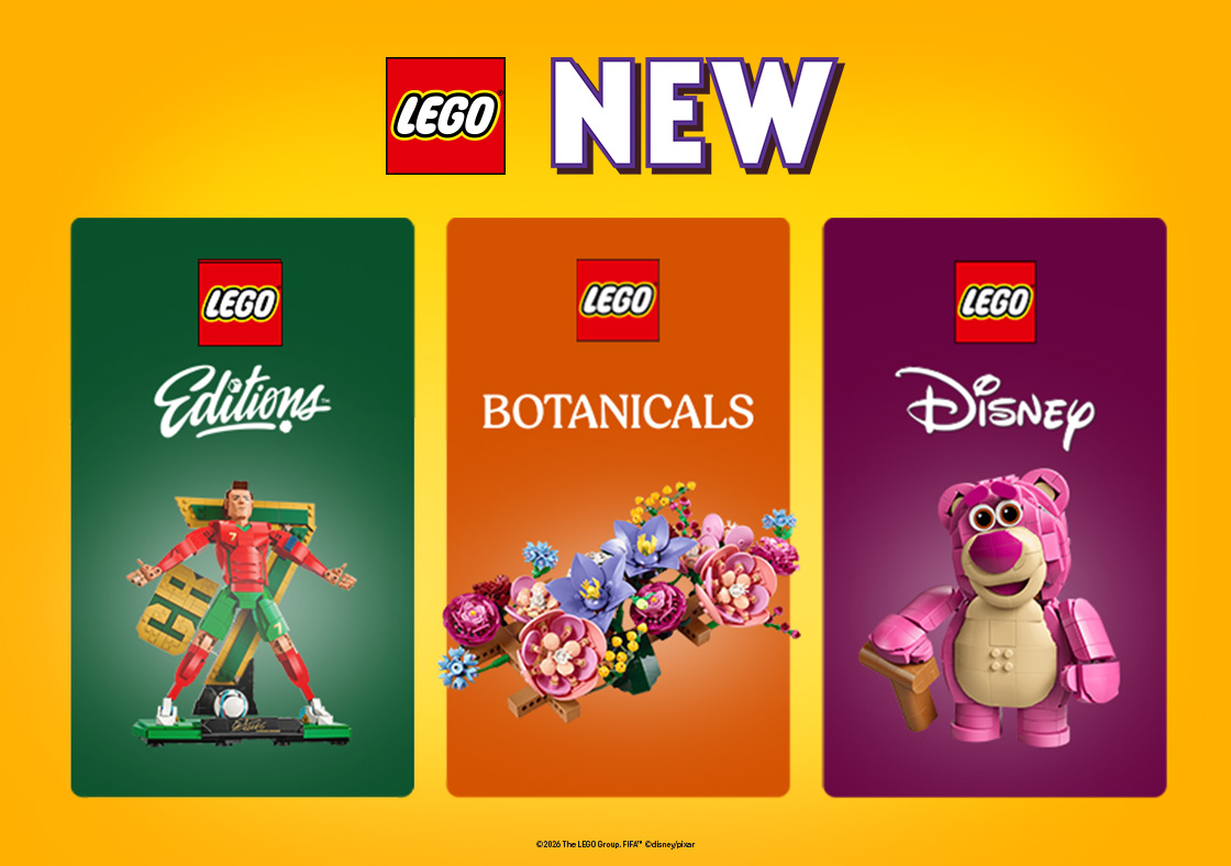 LEGO Sets from Disney, Botanicals & FIFA