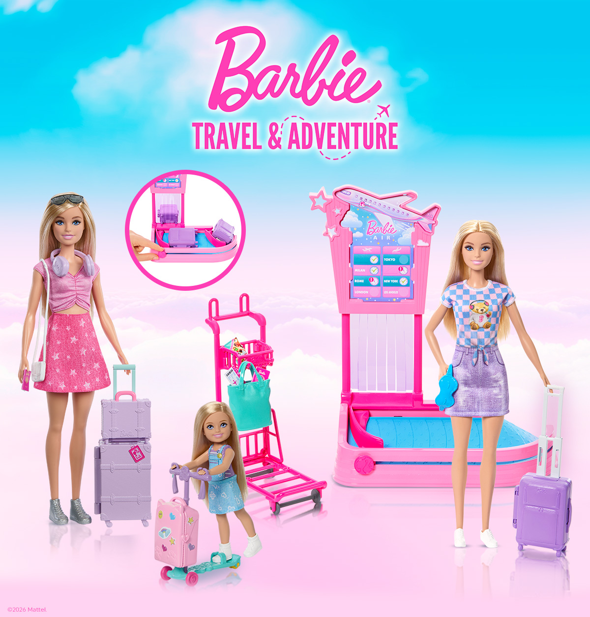 Barbie Limitless Adventure Dolls