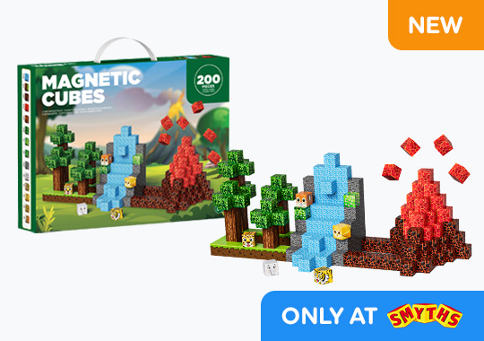 Magnetic Cubes 200-Piece Building Set