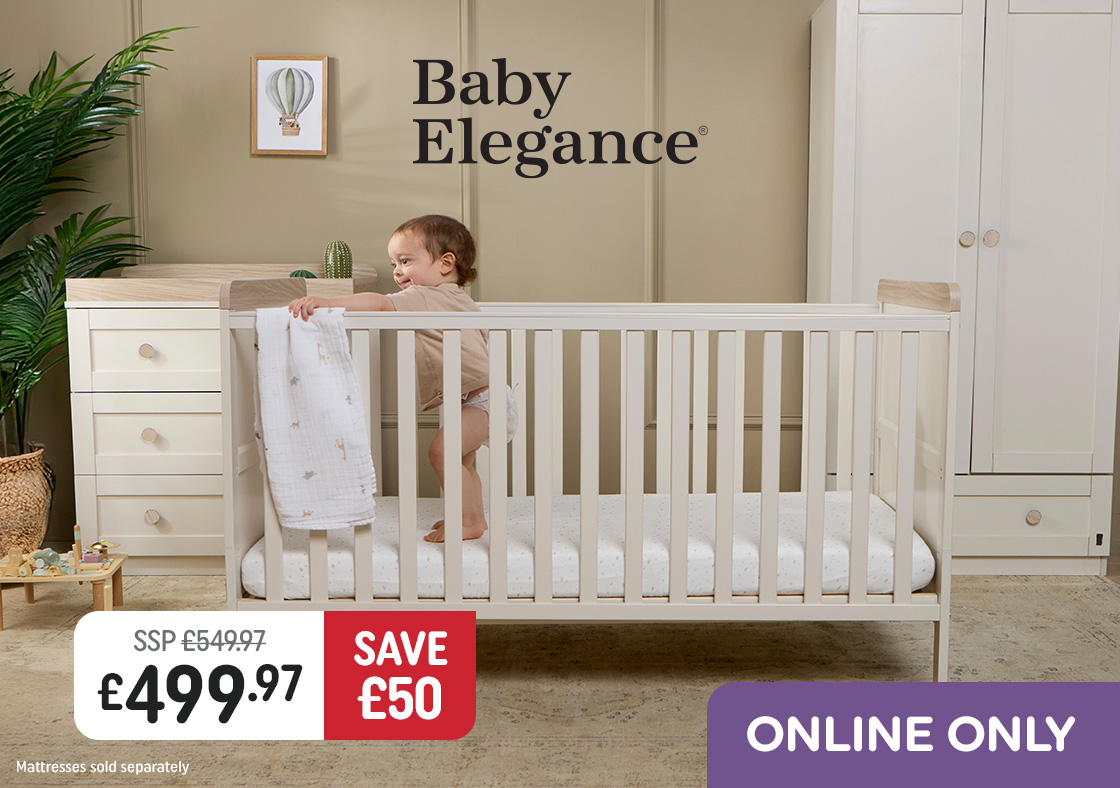 3 Piece Baby Elegance Haddington Furniture Set Bundle