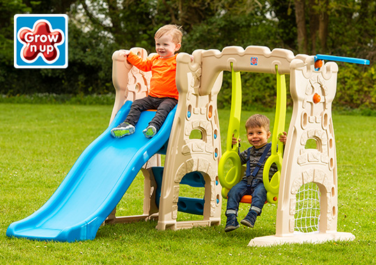 Grow'n Up Scramble n Slide Play Centre