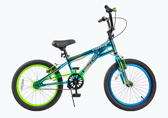 18 Inch Glitch Bike Metallic Blue