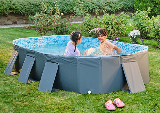 9ft Rectangle Portable Folding Pool