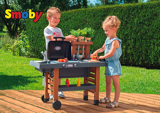 Smoby Garden Kitchen and Accessories Set