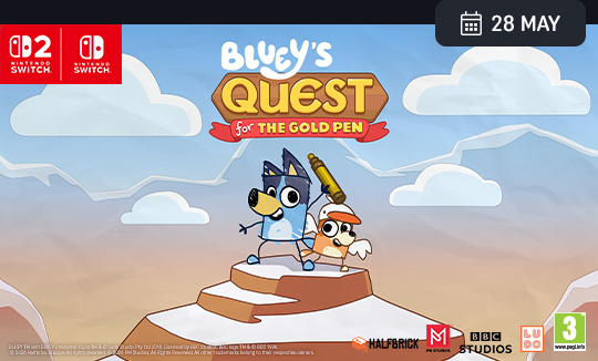 Bluey's Quest for the Gold Pen
