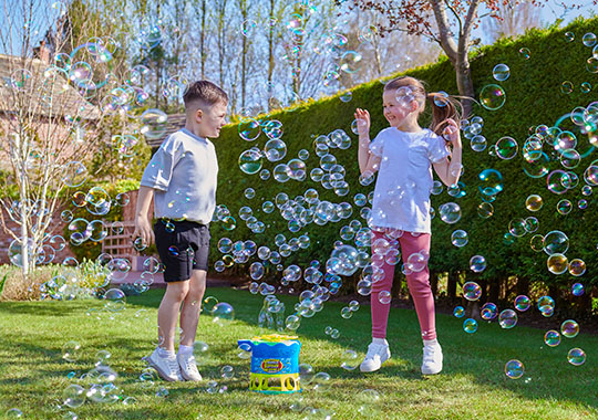 Volcano Bubble Machine