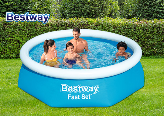 8ft x 24 Inch Bestway Fast Set Inflatable Pool