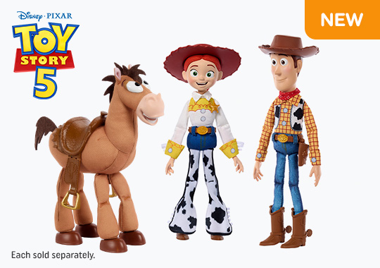 Disney Pixar Toy Story 5 Rag Doll Figures