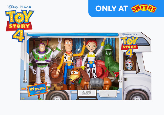 Disney Toy Story Action Figures RV Friends 6 Pack