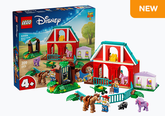 LEGO Disney & Pixar 43304 Toy Story 5 Blaze's Horse Ranch Set