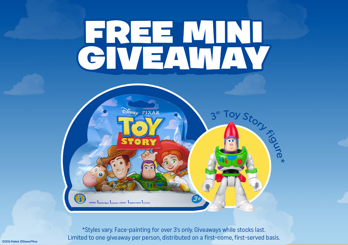 FREE Toy Story Mini GIVEAWAY