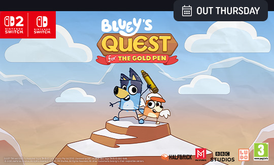 Bluey's Quest for the Gold Pen
