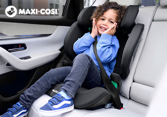Maxi-Cosi RodiFix M i-Size ISOFix R129 High-Back Booster Seat Basic Black