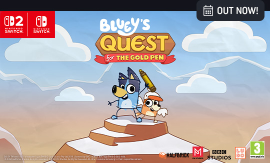 Bluey's Quest for the Gold Pen