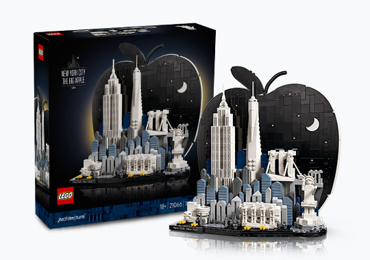 LEGO Architecture 21066 New York City The Big Apple Set for Adults