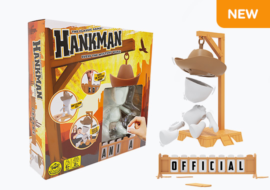Hank Man The Official Word Guessing Game