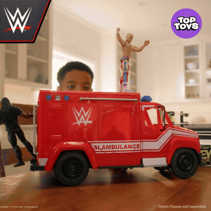 WWE Wrekkin Slambulance Breakaway Vehicle