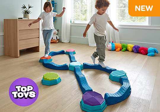 Play Factory Musical Wave Balance Beam Set