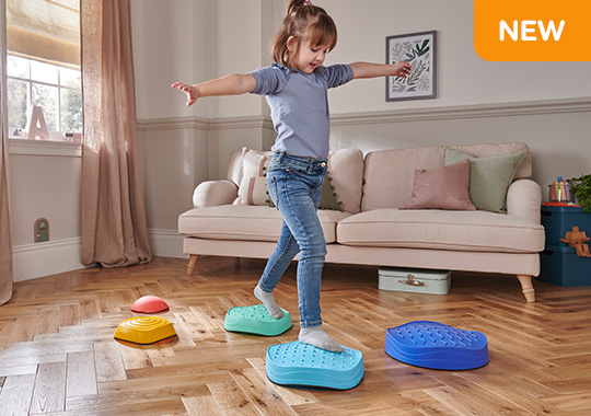 Play Factory Mountain Stepping Stones 5 Pack