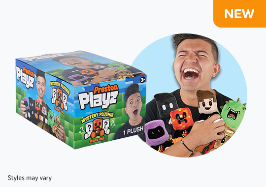 PrestonPlayz Mystery Plushie Box Series 1 Assortment